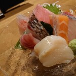 Izakaya Ando Ko-Su Hiroki - 刺身盛り合わせ800円