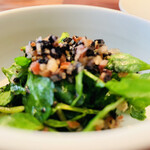ラ カンロ - 【ピーマン、クレソン】
      ★ ルッコラ+ベーコン+トリュフのサラダ