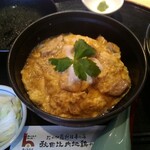 秋田比内地鶏や - 比内地鶏の親子丼と田沢湖冷麺特製セット