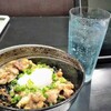 ビリー・ザ・キッド - 料理写真:鶏ハラミの豚玉丼+ラムネサワー