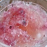 氷工房 石ばし - かき氷はすぐに溶けるゾ