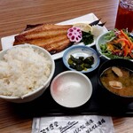 Bonten Shokudou - 焼き魚定食 ほっけ 750円 + 税