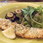イル カフェ・モリタ - ディナーB　メイン　サーモンの香草パン粉焼き