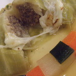 イル カフェ・モリタ - とろとろお肉のロールキャベツ　アップ