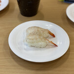 かっぱ寿司 - 鮮極(せんごく)生えび 100円