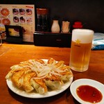 むつぎく - 初の浜松餃子に(^_^)／□