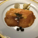 洋食 つばき - 選べる前菜のスモークサーモン
