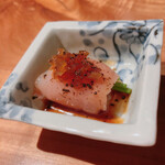 焼き鳥 とりら - 胸肉の中に