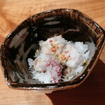 焼き鳥 とりら - 白レバーと米粉の塩