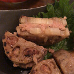 わかたろう - 蓮根の豚肉包み焼き