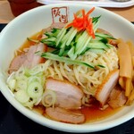 喜多方ラーメン坂内 - 中華風冷やし味玉ラーメン 960円 ♪