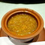 新世界菜館 - フカヒレと蟹の玉子のスープ
