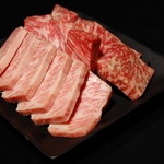 ニクニク - 鹿児島産黒毛和牛のロース＆カルビ