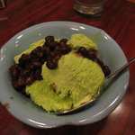 あかさたな - 小倉抹茶アイス