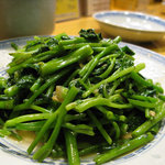 杏杏 - 空芯菜の炒め物