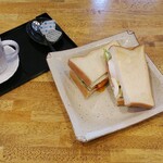 ごはんCafe しなもん - 料理写真:トーストセット（サンドイッチ！！！）