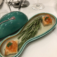Ristorante IL PRINCIPE - 信州ニジマス　泥らっきょう　トスカーナパン