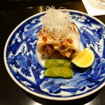 新町あだち - カマスの松茸巻き