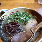 Menya Kiwami - 魚介醤油ラーメン『唐揚げセット』