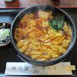 瀧乃家 - かき玉うどん　６５０円