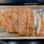 豊丸水産 - 【2020.8.31(月)】ワンコインランチ(トンカツ・並盛)500円のトンカツ