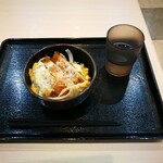 ゆで太郎 - ミニかつ丼 400円(税込)