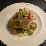 ビストロ アモルフ - モロッコ産塩漬けアンチョビのニース風サラダ ¥1,500