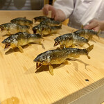 奈良 而今 - じっくり焼いてこんがりしてはります^ ^