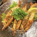 酒女 うろこ - 車海老ガーリックシュリンプ