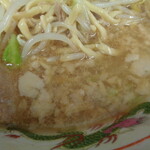 ラーメン二郎 - 今日はハードパンチャースープ