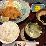 とんかつ福助 - ランチ：ロースカツ定食