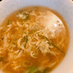 廣華楼 - 卵スープ