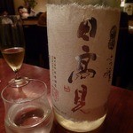 日本酒とお刺身 秋丸 - 日高見　吟醸