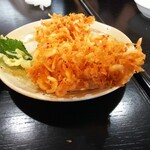 Dommu Su - 「桜海老のかき揚げ」断面