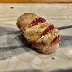 小判寿司 - 鰯～根室の鰯はとろっとろ