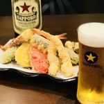 Tempura To Wain Ooshio - 