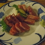 い奈本 - インドまぐろ脳天の刺身でございます（2012.06）