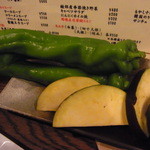 くわはた - 綾部野菜（万願寺とうがらし、賀茂なす）