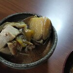 アイザワ商店 ございん - 「8月31日のランチセット」なすとピーマンのみそいり