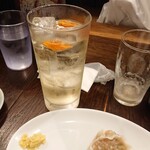 餃子と麺 いせのじょう - 唐辛子酎ハイ390円