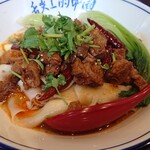 西安麺荘 秦唐記 - 2020.08・麻辣牛肉面 950円(税込)
