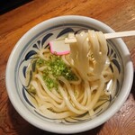 麺処まはろ - 麺のリフトアップ