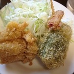 おふくろ亭 - 鳥とピーマンのフライ