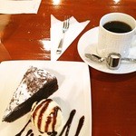 cafe DALI - ガトーショコラセット \580
