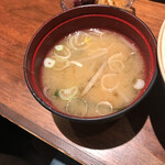 魚眞 - お味噌汁