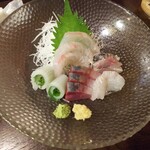 金町製麺 - 刺身盛