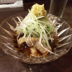 金町製麺 - 天然ブリの揚げ出し　400円