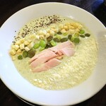 金町製麺 - だだちゃ豆の冷やしそば