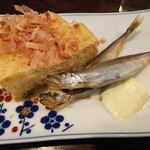 金町製麺 - シシャモと厚揚げ