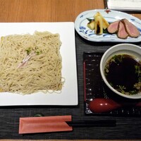 麓屋 京王プラザホテル - あぶり合鴨と焼葱お蕎麦
